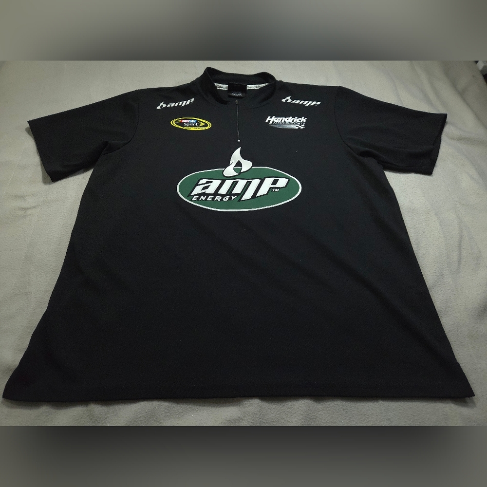 Vintage NASCAR Jersey Extra Large Mens Amp Shirt Dale Earnhardt Jr Racing Y2K
